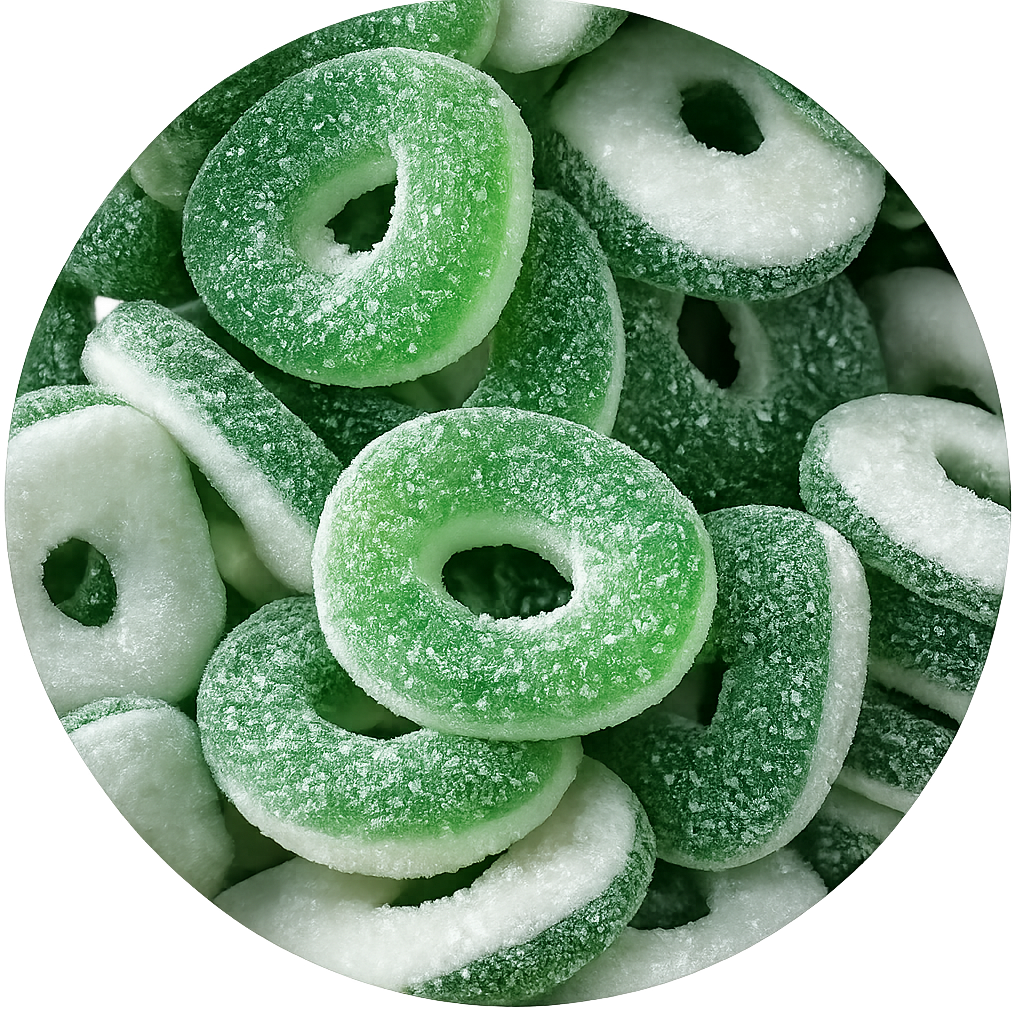 HHCP Gummies I Apple Rings