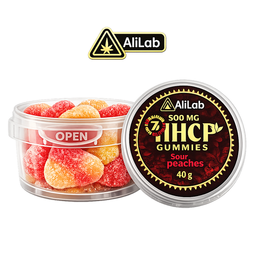 HHCP Gummies I Sour Peaches